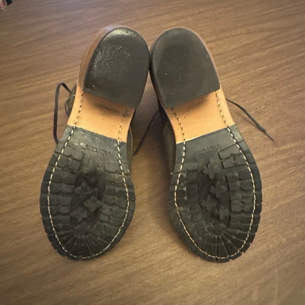 RED WING HERITAGE 3408 Clara Boot/Pewter Acampo/Gray Roughout - Picture 4 of 4